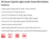 Hikvision 5MP Analog Camera 3K Smart Bullet Camera in Tema, Accra, Ghana